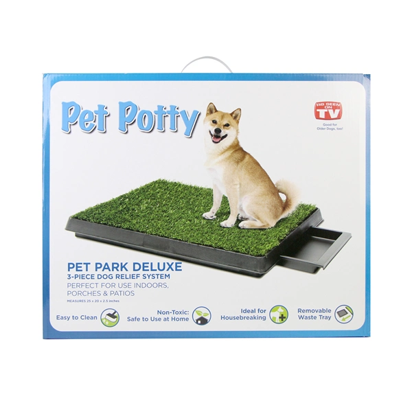 Indoor Portable Dog Pet Potty Tray Training PEE Pad Mat Tray