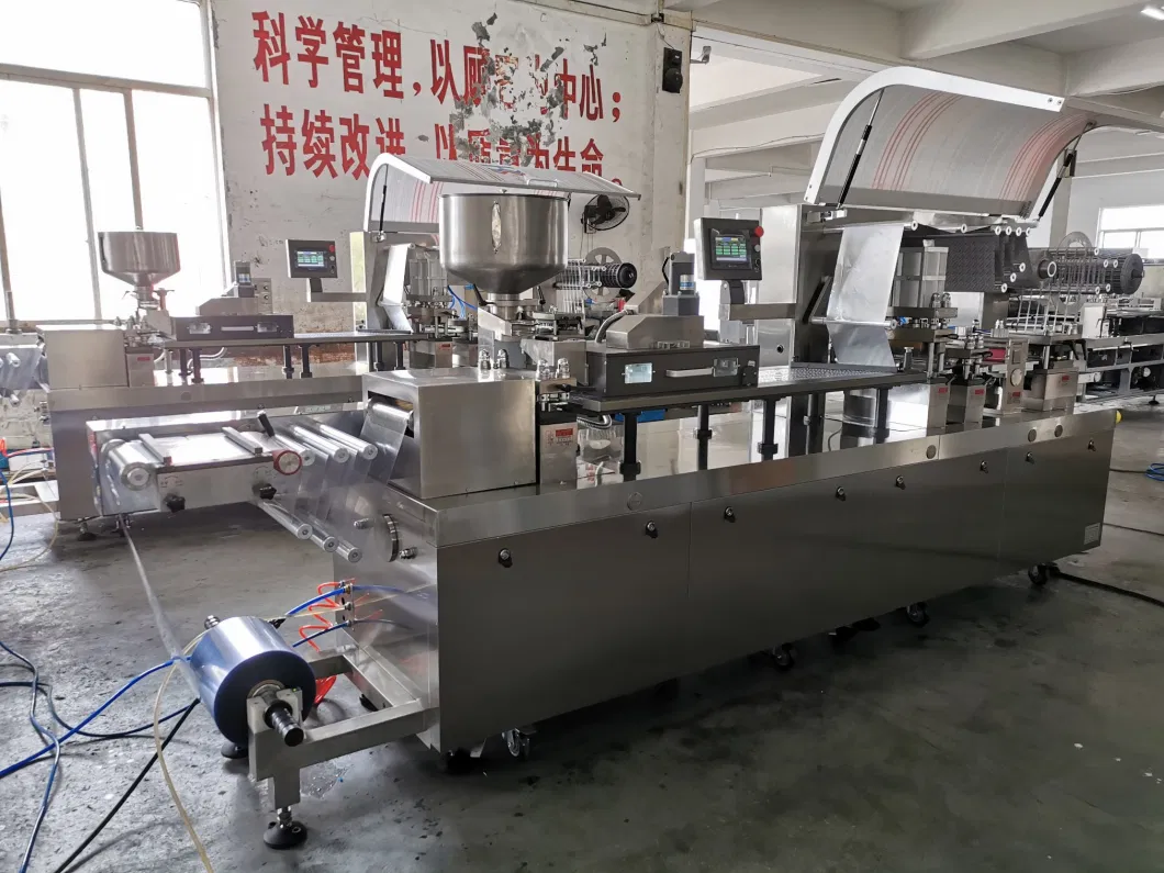 Dpp-260 Automatic Tablet Blister Packing Machine PVC Alu Medical Packaging